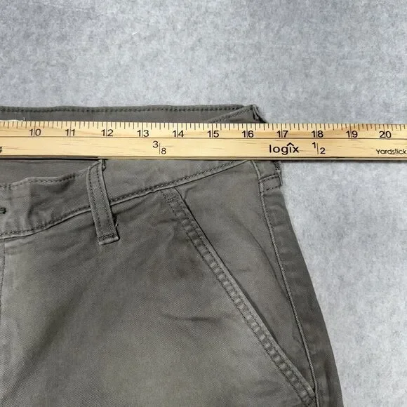 Signature Levi Strauss Mens Pants Sz 32x31 Gray Athletic Chino Classic Denim - Picture 4 of 14